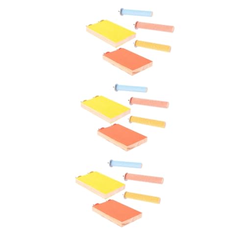 Housoutil 3 Sätze Papagei-Grind-Stick-käfig-sitzstangenständer Vogel-haustierständer Papagei-spielständer Papagei-Grind-Stick Vogel-Grinding-stangen Vogelständer 5 Stück * 3 Housoutil 3 Sätze Papagei-Grind-Stick-käfig-sitzstangenständer Vogel-haustierständer Papagei-spielständer Papagei-Grind-Stick Vogel-Grinding-stangen Vogelständer 5 Stück * 3 von Housoutil