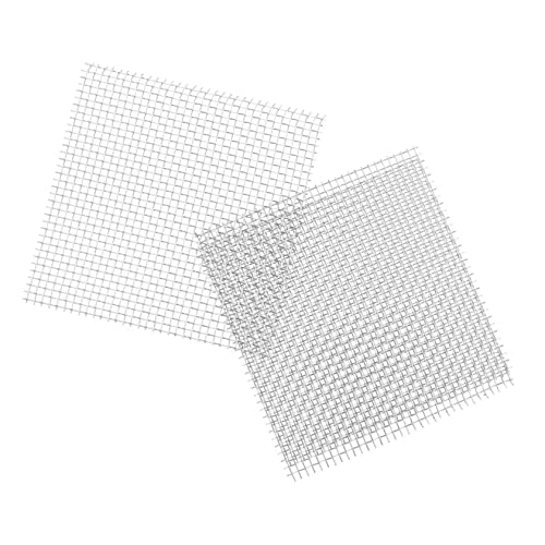 Housoutil 15 Stücke Aquarium Moos Mesh Edelstahl Pflanzung Mesh Moos für Algen Teppich und Wasser von Housoutil