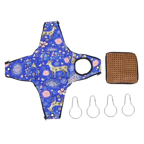 Housoutil Bequeme Hängematte für Hamster Ratten 15 X 15 X 15 Heimtierbedarf Reißverschluss Abnehmbares Design Housoutil Bequeme Hängematte für Hamster Ratten 15 X 15 X 15 Heimtierbedarf Reißverschluss Abnehmbares Design von Housoutil