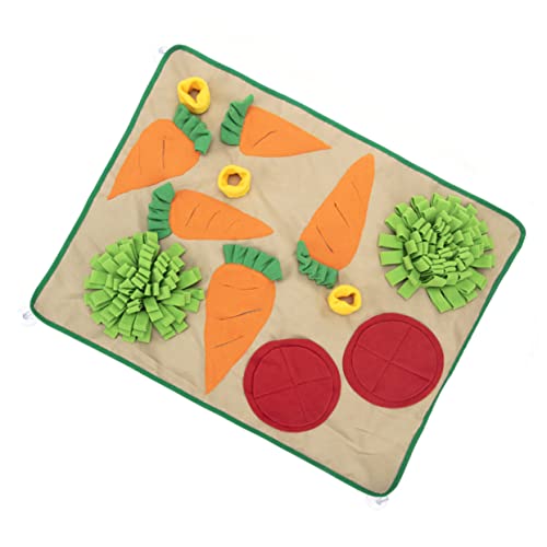 Housoutil 1pc Hund Sniffing Pad Kreative Gemüse Garten Spielzeug Hund Matte Für Pet Puzzle Housoutil 1pc Hund Sniffing Pad Kreative Gemüse Garten Spielzeug Hund Matte Für Pet Puzzle von Housoutil