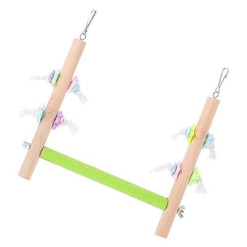 1Stk aufstehen Vogelkäfig Birdcage Papageienzubehör Spielzeug Farbiger Papagei-Stehständer Papageien-Spielständer Puzzle Haustier Vogel Haustierzubehör die Schaukel hölzern 1Stk aufstehen Vogelkäfig Birdcage Papageienzubehör Spielzeug Farbiger Papagei-Stehständer Papageien-Spielständer Puzzle Haustier Vogel Haustierzubehör die Schaukel hölzern von Housoutil