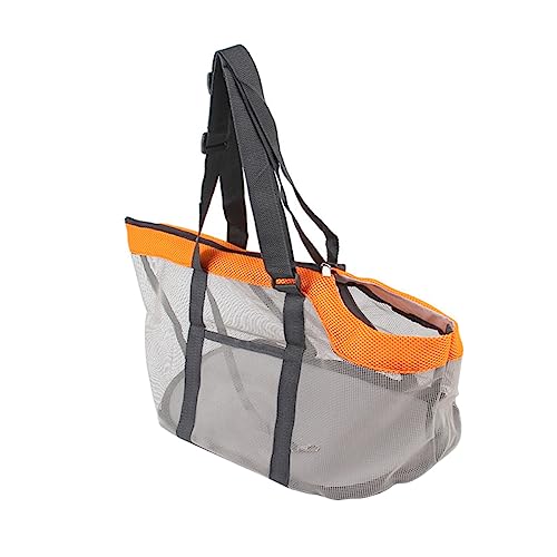 Housoutil 1stk Haustier Handtasche Kaninchen Tragetasche Hasenträger Einkaufstasche Für Haustiere Outdoor-Handtasche Für Hunde Welpenhandtasche Reise Haustier Hundekäfig Reisen Handheld Netz von Housoutil