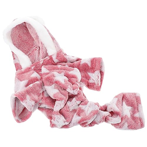 Housoutil 1stk Haustier-Pyjama Haustier-plüsch-Outfit Zubehör Für Haustierkostüme Weiche Welpenhaubenbekleidung Pelzkragen Warme Hundekleidung Korallenvlies Hund Katze Weihnachten Housoutil 1stk Haustier-Pyjama Haustier-plüsch-Outfit Zubehör Für Haustierkostüme Weiche Welpenhaubenbekleidung Pelzkragen Warme Hundekleidung Korallenvlies Hund Katze Weihnachten von Housoutil