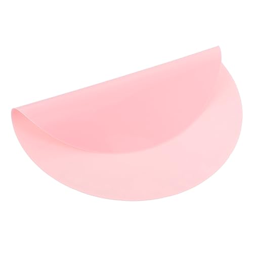 Housoutil 1Stk Hundefutter Tischset Rundes Tischset für Haustiere angaangaq tatsächl Hundenäpfe Hundeunterlagen Haustier Tischset Haustierfuttermatte Erdfarben Schale Matte erröten Hundenapf von Housoutil