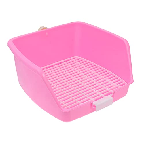 Housoutil 1Stk Kaninchen quadratische Toilette große Kunststoffschubladen Töpfchen Zug Kaninchen Kaninchenkäfig Haustier Häschen Toilette Chinchilla-Töpfchen Bettpfanne Igel Housoutil 1Stk Kaninchen quadratische Toilette große Kunststoffschubladen Töpfchen Zug Kaninchen Kaninchenkäfig Haustier Häschen Toilette Chinchilla-Töpfchen Bettpfanne Igel von Housoutil