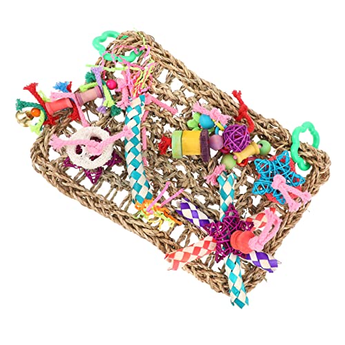 Housoutil Pet Birds Supply Vogel Kletternetz Papagei Beißen Spielzeug Sicheres Material Papagei Futtersuche Spielzeug Housoutil Pet Birds Supply Vogel Kletternetz Papagei Beißen Spielzeug Sicheres Material Papagei Futtersuche Spielzeug von Housoutil
