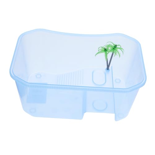 Housoutil Schildkröten-sitzbox Ie Frosch-Aquarium Auslaufsicher Mini-schildkrötentank Belüftet Für EIN Gesundes Leben von Housoutil