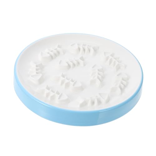 Housoutil Keramiknapf für Hunde Futterständer für Haustiere Napf für Katzen Slow Feeder Bowl für Welpen Housoutil Keramiknapf für Hunde Futterständer für Haustiere Napf für Katzen Slow Feeder Bowl für Welpen von Housoutil