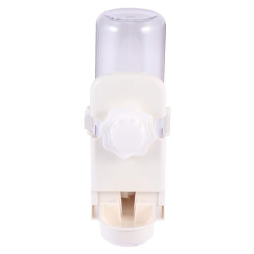 Housoutil Automatische Bewässerungsstation Für Haustiere 500 Ml Hängende Tränke Wasserspender Für Haustiere Gesund Und Sicher Weiß Einfache Installation von Housoutil