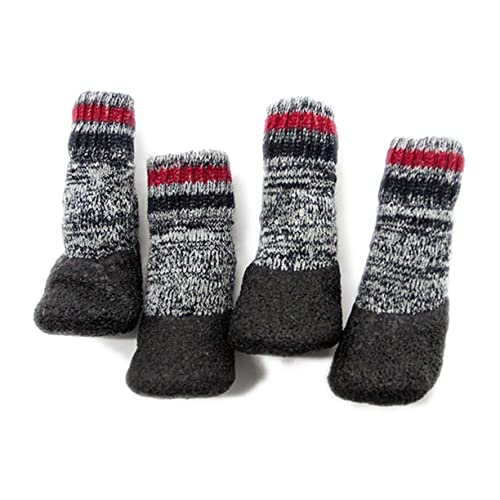 Housoutil Haustier-hundesocken 2 Paar Warm Gepolsterte Socken Nicht-hundeschuhe für Den Einsatz Housoutil Haustier-hundesocken 2 Paar Warm Gepolsterte Socken Nicht-hundeschuhe für Den Einsatz von Housoutil
