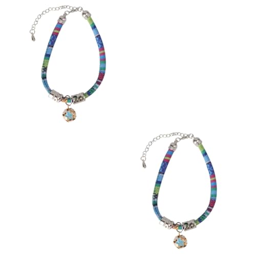Housoutil 2 STK Glockenkragen Sicherer Kragen Hundehalskette Glocke Haustierhalsbänder Mit Glocken Welpenhalsband Hundehalsbänder Mit Glöckchen Halsband Für Welpen Die Katze Tuch Katzenkette Housoutil 2 STK Glockenkragen Sicherer Kragen Hundehalskette Glocke Haustierhalsbänder Mit Glocken Welpenhalsband Hundehalsbänder Mit Glöckchen Halsband Für Welpen Die Katze Tuch Katzenkette von Housoutil