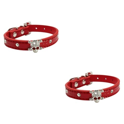 Housoutil 2 Stück Hundehalsband Für Halloween Kristall Und Stilvolle Haustierhalsbänder Größe S Bequeme Passform Housoutil 2 Stück Hundehalsband Für Halloween Kristall Und Stilvolle Haustierhalsbänder Größe S Bequeme Passform von Housoutil