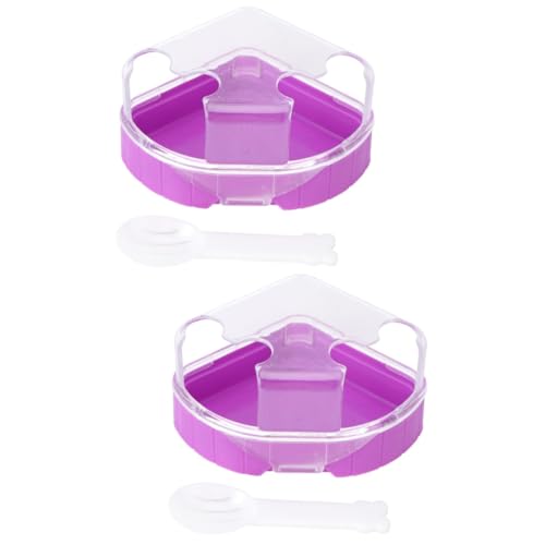 Housoutil 2 STK Sandbad Für Hamster Einstreu Für Meerschweinchen Sandbadbehälter Für Hamster Ecke Sandbad Kaninchenkotschale Behälter Für Sandbäder Hamsterkäfig Mini Groß Liebhaber Mülleimer Housoutil 2 STK Sandbad Für Hamster Einstreu Für Meerschweinchen Sandbadbehälter Für Hamster Ecke Sandbad Kaninchenkotschale Behälter Für Sandbäder Hamsterkäfig Mini Groß Liebhaber Mülleimer von Housoutil