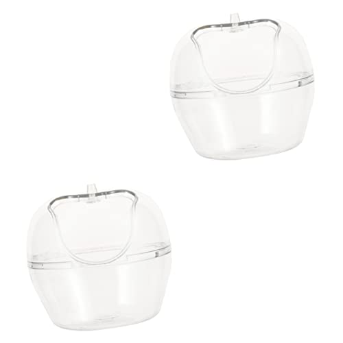Housoutil 2 STK Hamsterbad Kleintier Sauna Toilette Sandkasten Kunststoffbehälter Sandkasten Aus Kunststoff Badezimmer Für Hamster Plastik Haustierzubehör Doppelter Zweck Housoutil 2 STK Hamsterbad Kleintier Sauna Toilette Sandkasten Kunststoffbehälter Sandkasten Aus Kunststoff Badezimmer Für Hamster Plastik Haustierzubehör Doppelter Zweck von Housoutil