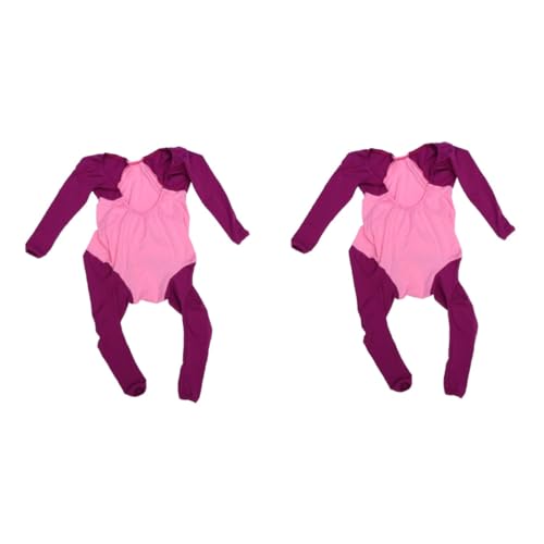 Housoutil 2 Stück Welpenkleidung 4-Beine-Overall Hundekleidung Elastischer Boden Für Passform Housoutil 2 Stück Welpenkleidung 4-Beine-Overall Hundekleidung Elastischer Boden Für Passform von Housoutil