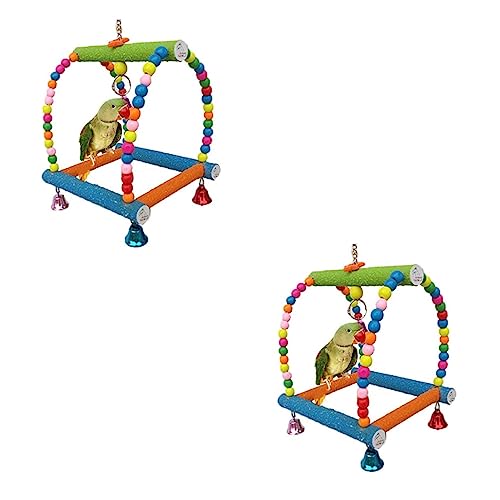 Housoutil 2 Stücke Große Schaukel Spielzeug Papagei Modell Vogel Spielzeug Papagei Schaukel Spielzeug Stehen Leiter Housoutil 2 Stücke Große Schaukel Spielzeug Papagei Modell Vogel Spielzeug Papagei Schaukel Spielzeug Stehen Leiter von Housoutil