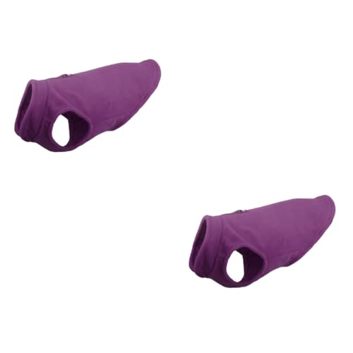 Housoutil 2 Pcs Entzückende Hund Kleidung Hund Kostüm Set Haustier Bekleidung Warme Polar Fleece Pet Supplies von Housoutil