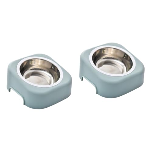 Housoutil 2 Sätze Anti-Kipp-haustiernapf Futterspender Für Welpen Futternäpfe Für Hunde Neu Hundenapf Aus Edelstahl Wasserschale Katzennapf Aus Metall Rostfreier Stahl Hündchen Wasserspender Housoutil 2 Sätze Anti-Kipp-haustiernapf Futterspender Für Welpen Futternäpfe Für Hunde Neu Hundenapf Aus Edelstahl Wasserschale Katzennapf Aus Metall Rostfreier Stahl Hündchen Wasserspender von Housoutil