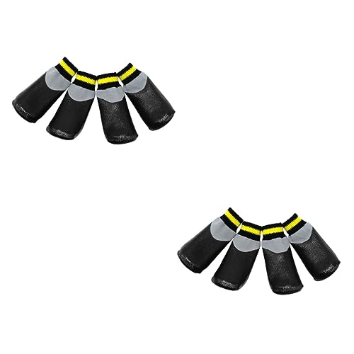 Housoutil Winterschuhe 2 Sätze Sockenschuhe wasserdichte Booties Socken Wanderstiefel Flauschige Welpenschuhe Housoutil Winterschuhe 2 Sätze Sockenschuhe wasserdichte Booties Socken Wanderstiefel Flauschige Welpenschuhe von Housoutil