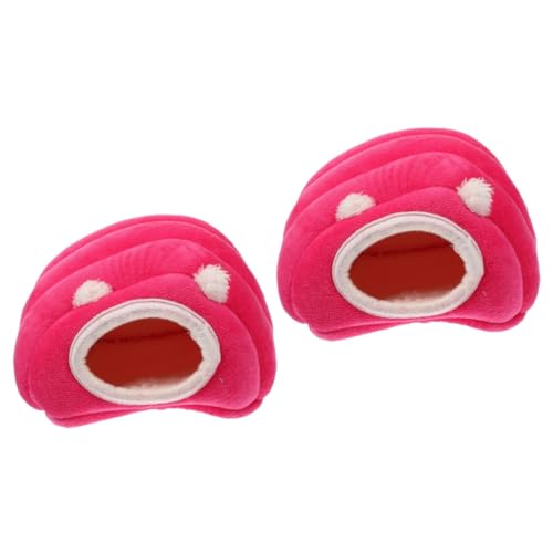 Housoutil 2 Stücke Hamster Hideout Nest Bett Chinchilla Komfortable Hamster Zubehör für Käfig von Housoutil
