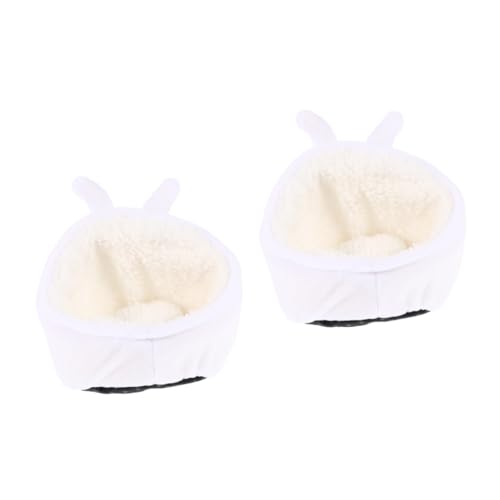 Housoutil 2 Hamster Baumwolle Nest Weiß Haustier Kleine Plüsch Housoutil 2 Hamster Baumwolle Nest Weiß Haustier Kleine Plüsch von Housoutil