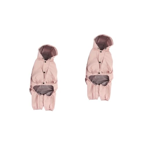 Housoutil 2 Stücke Hund Hoodie für Regen Haustier Regenmantel Welpen Mantel Handwerkskunst Helle und Attraktive Housoutil 2 Stücke Hund Hoodie für Regen Haustier Regenmantel Welpen Mantel Handwerkskunst Helle und Attraktive von Housoutil