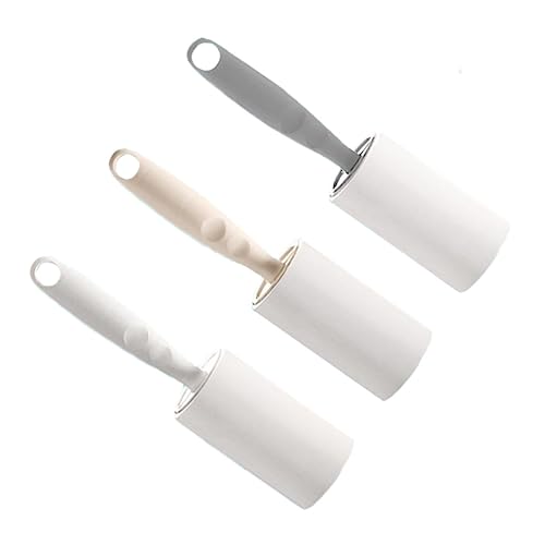 Housoutil 2 Stücke Tierhaarentferner Roller Kit Klebriges Ersatzpapier Für Kleidung Autositz Weiß Fusselrolle Housoutil 2 Stücke Tierhaarentferner Roller Kit Klebriges Ersatzpapier Für Kleidung Autositz Weiß Fusselrolle von Housoutil