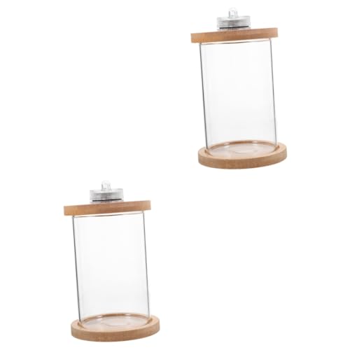 Housoutil 2 Stücke Aquarium Mit Licht Desktop Aquarium Kit Aquarium Tank Für Büro Präsentieren von Housoutil