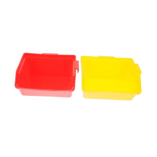 Housoutil 2st Hamster Toilette Töpfchen Kleiner Hamster Rot Plastik Wegbringen Housoutil 2st Hamster Toilette Töpfchen Kleiner Hamster Rot Plastik Wegbringen von Housoutil