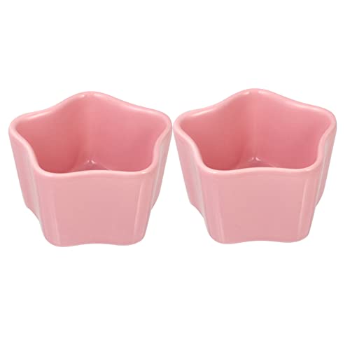 Housoutil Futternapf-Set für Hamster 2-teilig Keramik Haustierform Kein Verblassen Leicht Zu Reinigen für Kleintiere Housoutil Futternapf-Set für Hamster 2-teilig Keramik Haustierform Kein Verblassen Leicht Zu Reinigen für Kleintiere von Housoutil