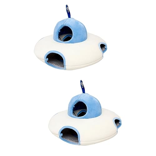Housoutil Ratten UFO 2st Haustier Hamsternest Meerschweinchenbett Warmes Kleines Hamsternest Winterschlafhaus Für Kleines Haustier Flauschige Hütte Für Hausnest Diamantvlies Behaart Housoutil Ratten UFO 2st Haustier Hamsternest Meerschweinchenbett Warmes Kleines Hamsternest Winterschlafhaus Für Kleines Haustier Flauschige Hütte Für Hausnest Diamantvlies Behaart von Housoutil