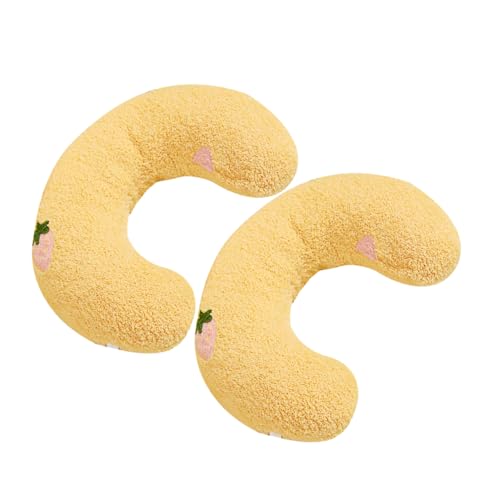 Housoutil Mini-Kissen Für Katzen U-förmiges Nackenbettkissen Weich Waschbar Für Kätzchen Haustier Housoutil Mini-Kissen Für Katzen U-förmiges Nackenbettkissen Weich Waschbar Für Kätzchen Haustier von Housoutil