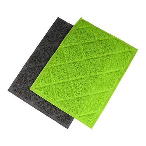 Housoutil Bodenmatte für Haustiere Katzen-futterunterlage für Welpen 2er-Pack Leicht Zu Reinigende Matte – Design Housoutil Bodenmatte für Haustiere Katzen-futterunterlage für Welpen 2er-Pack Leicht Zu Reinigende Matte – Design von Housoutil