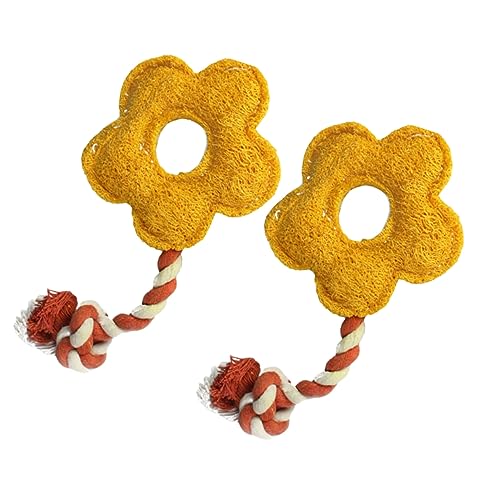 Housoutil 2St Gelbja Kauspielzeug Katzenspielzeug beißendes Spielzeug Backenzähne Spielzeug Spielzeuge Spielzeug in Blumenform Luffa-Spielzeug Blumentyp Binde das Seil Housoutil 2St Gelbja Kauspielzeug Katzenspielzeug beißendes Spielzeug Backenzähne Spielzeug Spielzeuge Spielzeug in Blumenform Luffa-Spielzeug Blumentyp Binde das Seil von Housoutil