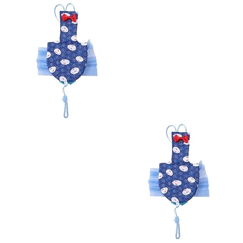 Housoutil 2stücke Parrot Diaper Fluganzug Für Haustier-vögel Wiederverwendbare Kleidung Für Papageien Nymphensittiche Co Einfache Reinigung Chic Mit Schleifendekor Langlebiges Material Housoutil 2stücke Parrot Diaper Fluganzug Für Haustier-vögel Wiederverwendbare Kleidung Für Papageien Nymphensittiche Co Einfache Reinigung Chic Mit Schleifendekor Langlebiges Material von Housoutil
