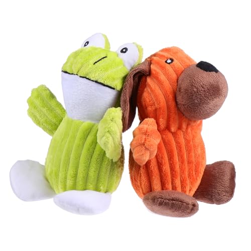 Housoutil Interaktives Hundespielzeug 2er-Pack Quietschende Haustierspielzeuge Aus Plüsch Sicher Zum Beißen Für Hunde Und Kinder Housoutil Interaktives Hundespielzeug 2er-Pack Quietschende Haustierspielzeuge Aus Plüsch Sicher Zum Beißen Für Hunde Und Kinder von Housoutil