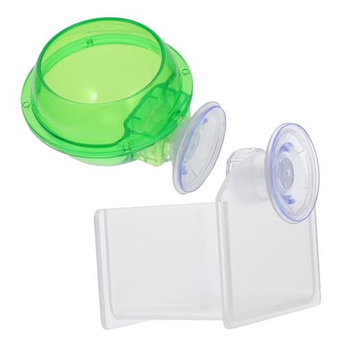 Housoutil Praktische Gecko Feeder Reptil Trinken Becken Haustier Automatische Wasser Feeder von Housoutil