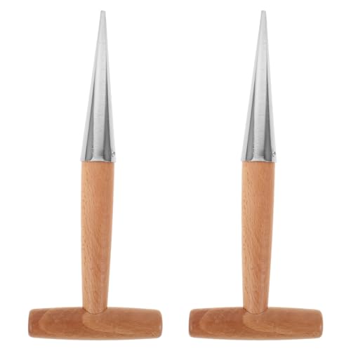 Housoutil Robustes 2-teiliges Werkzeug Mit Holzgriff – Ideal Zum Lochen Säen Und Umpflanzen Im Garten Housoutil Robustes 2-teiliges Werkzeug Mit Holzgriff – Ideal Zum Lochen Säen Und Umpflanzen Im Garten von Housoutil