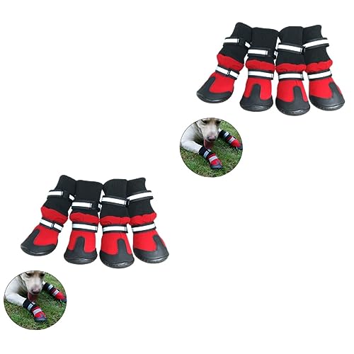 Housoutil 2st Stiefel Für Hunde Haustier-hundeschuhe Hund Katze Stiefel Atmungsaktive Hundeschuhe Schuhe Für Hunde Haustierschuhe Regen-Schnee-hundestiefel Hündchen Mittlere Bis Große Hunde Housoutil 2st Stiefel Für Hunde Haustier-hundeschuhe Hund Katze Stiefel Atmungsaktive Hundeschuhe Schuhe Für Hunde Haustierschuhe Regen-Schnee-hundestiefel Hündchen Mittlere Bis Große Hunde von Housoutil