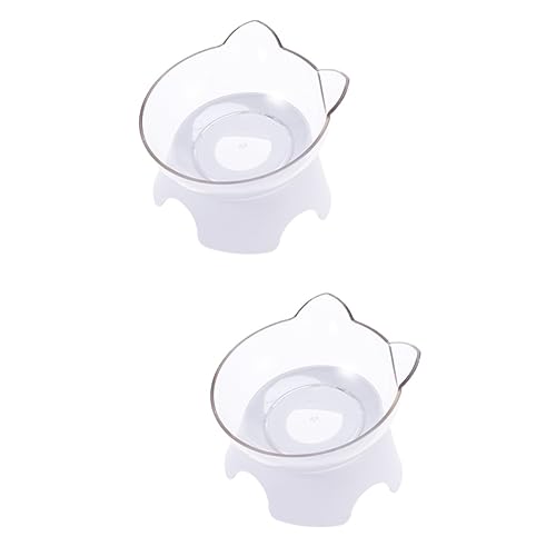Housoutil 2 Stücke -Skid Pet Bowl Katze Ohr-förmigen Lebensmittel Wasser Feeder Für Hund Stabilen Stand Fütterung Schüssel Keine Kratzer Böden Housoutil 2 Stücke -Skid Pet Bowl Katze Ohr-förmigen Lebensmittel Wasser Feeder Für Hund Stabilen Stand Fütterung Schüssel Keine Kratzer Böden von Housoutil