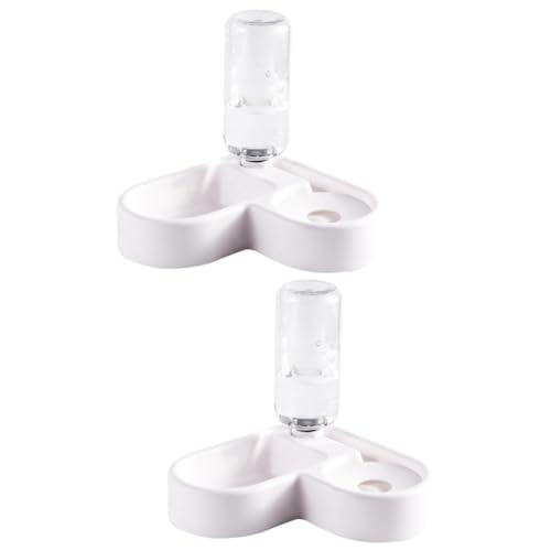 Housoutil 2 Stücke Haustier Wasser Feeder Automatische Tiernahrung Feeder für Katzen Hunde Weiß und Leicht Zu Reinigen Housoutil 2 Stücke Haustier Wasser Feeder Automatische Tiernahrung Feeder für Katzen Hunde Weiß und Leicht Zu Reinigen von Housoutil