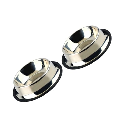 Housoutil Futternapf Für Hunde Und Katzen 2-in-1 Futternapf Wassernapf Ständer 18 cm Basis Silberfarben Housoutil Futternapf Für Hunde Und Katzen 2-in-1 Futternapf Wassernapf Ständer 18 cm Basis Silberfarben von Housoutil