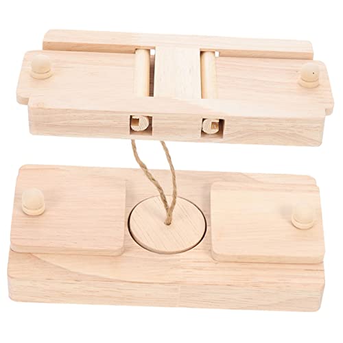 Housoutil 2stücke Holzspielzeug Für Hamster Interaktive Futterversteck-spielzeuge Kompakte Käfig-Dekoration Für Chinchillas Und Kleine Nager Bewegung Und Spielaktivität Housoutil 2stücke Holzspielzeug Für Hamster Interaktive Futterversteck-spielzeuge Kompakte Käfig-Dekoration Für Chinchillas Und Kleine Nager Bewegung Und Spielaktivität von Housoutil