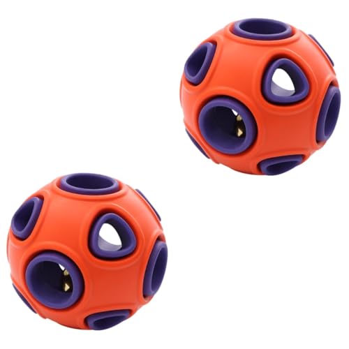 Housoutil 2 Stücke Spielzeug Hund Puzzle Spielzeug Squeaky Sound Leck-für Große Mittlere Größe Hunde Orange Housoutil 2 Stücke Spielzeug Hund Puzzle Spielzeug Squeaky Sound Leck-für Große Mittlere Größe Hunde Orange von Housoutil