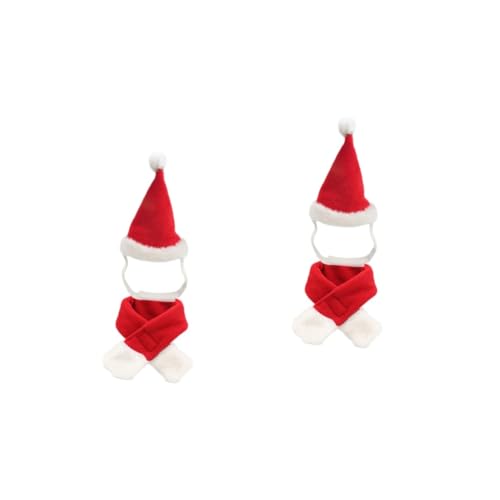 Housoutil 2st Katze Weihnachtskostüm Plüsch Weihnachtsmützen Katze Santa Kostüm Weihnachtsmützen Für Hunde Haustier Santa Schal Weihnachtsmütze Für Katze Kappen Rot Weihnachten Housoutil 2st Katze Weihnachtskostüm Plüsch Weihnachtsmützen Katze Santa Kostüm Weihnachtsmützen Für Hunde Haustier Santa Schal Weihnachtsmütze Für Katze Kappen Rot Weihnachten von Housoutil