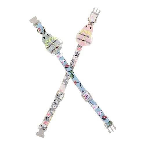 Housoutil 2 Stücke Verstellbares für Sicherheitsschnalle Katzenhalsband Halskette für Kätzchen Polyester Haustier Haustier Halskette Housoutil 2 Stücke Verstellbares für Sicherheitsschnalle Katzenhalsband Halskette für Kätzchen Polyester Haustier Haustier Halskette von Housoutil