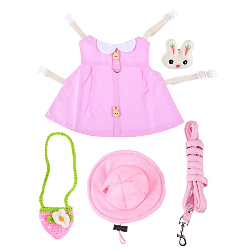 Housoutil 2 Stücke Pet Bunny Weste mit Leine Kleid up Liefert Atmungsaktiv Material Housoutil 2 Stücke Pet Bunny Weste mit Leine Kleid up Liefert Atmungsaktiv Material von Housoutil