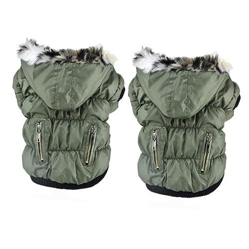 Housoutil 2stücke Pet Hundemantel Für Herbst Und Winter Wasserabweisend Mit Reißverschluss Xs Grün Schützt Ihr Haustier Vor Kälte Und Nässe Für Outdoor-Abenteuer Housoutil 2stücke Pet Hundemantel Für Herbst Und Winter Wasserabweisend Mit Reißverschluss Xs Grün Schützt Ihr Haustier Vor Kälte Und Nässe Für Outdoor-Abenteuer von Housoutil