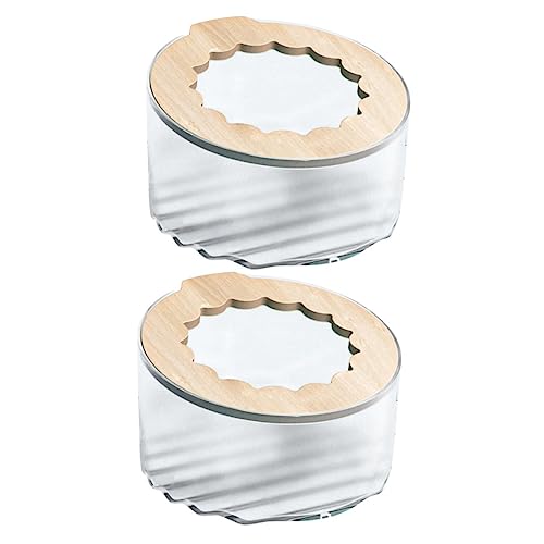 Housoutil 2stücke Hamster Badezimmer Mit Holzdeckel Praktische Badewanne Für Kleine Haustiere Transparente Toilette Und Sandbad Für Meerschweinchen Und Ratten Leicht Zu Reinigen Und Housoutil 2stücke Hamster Badezimmer Mit Holzdeckel Praktische Badewanne Für Kleine Haustiere Transparente Toilette Und Sandbad Für Meerschweinchen Und Ratten Leicht Zu Reinigen Und von Housoutil