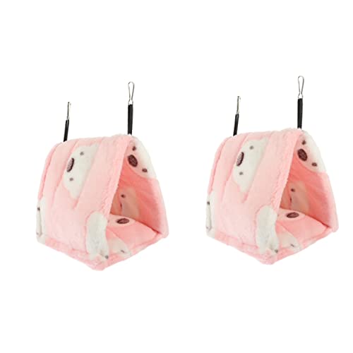 Housoutil 2 Stücke Komfortable Eichhörnchen Bett Weiche Baumwolle Nest Für Hamster Bunny Chinchilla Hause Einzigartige Hamster Betten Housoutil 2 Stücke Komfortable Eichhörnchen Bett Weiche Baumwolle Nest Für Hamster Bunny Chinchilla Hause Einzigartige Hamster Betten von Housoutil